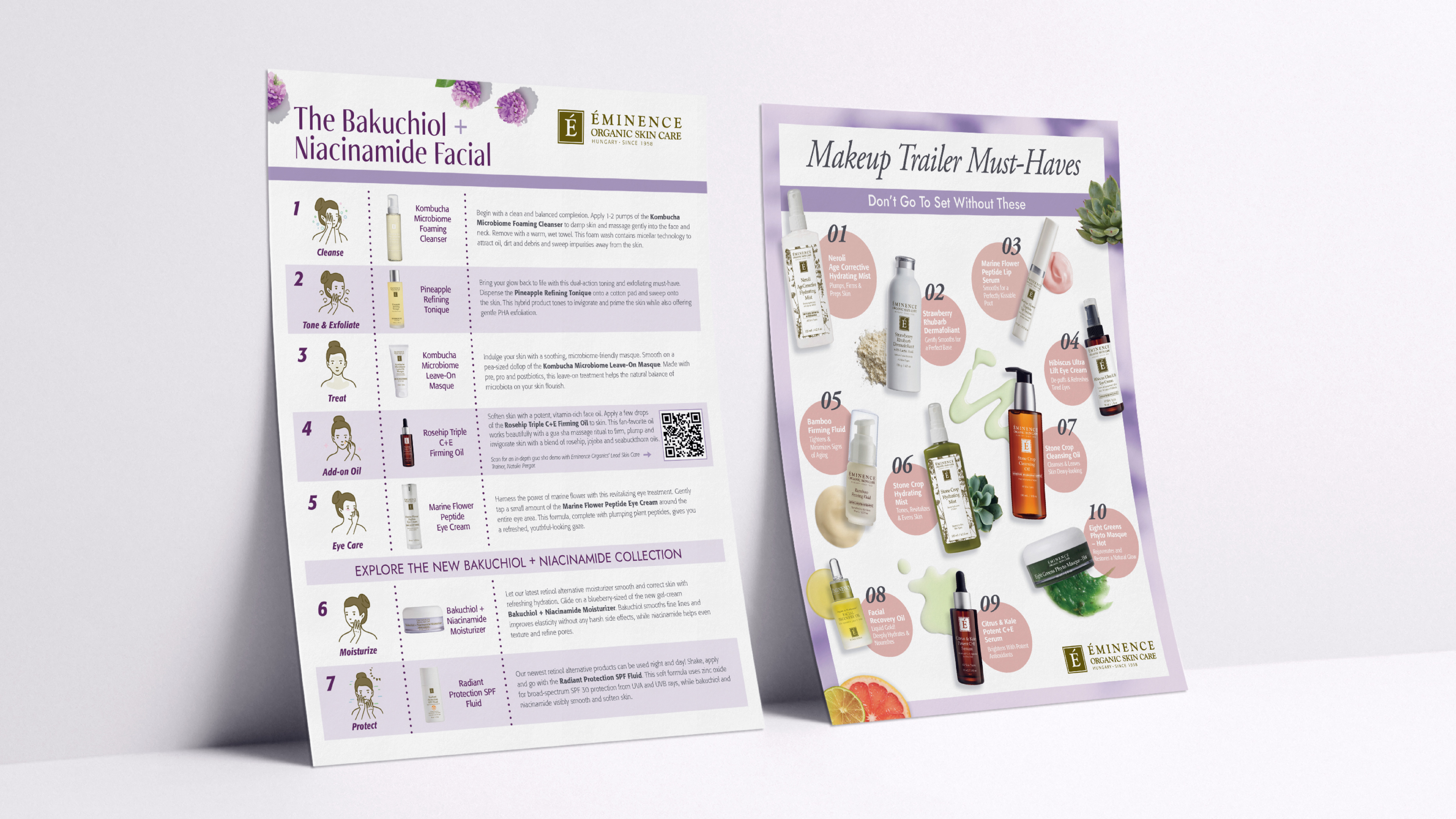 Eminence Organic Skin Care Project Board